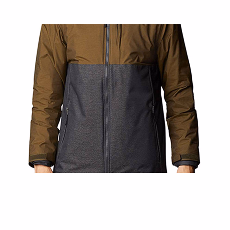 Pullover Windbreaker Outdoor Men's Hooded Side-Zip Jacket