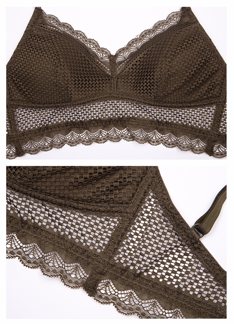 2021 Women Ladies Sexy Underwear Bra Lingerie Wireless Lace