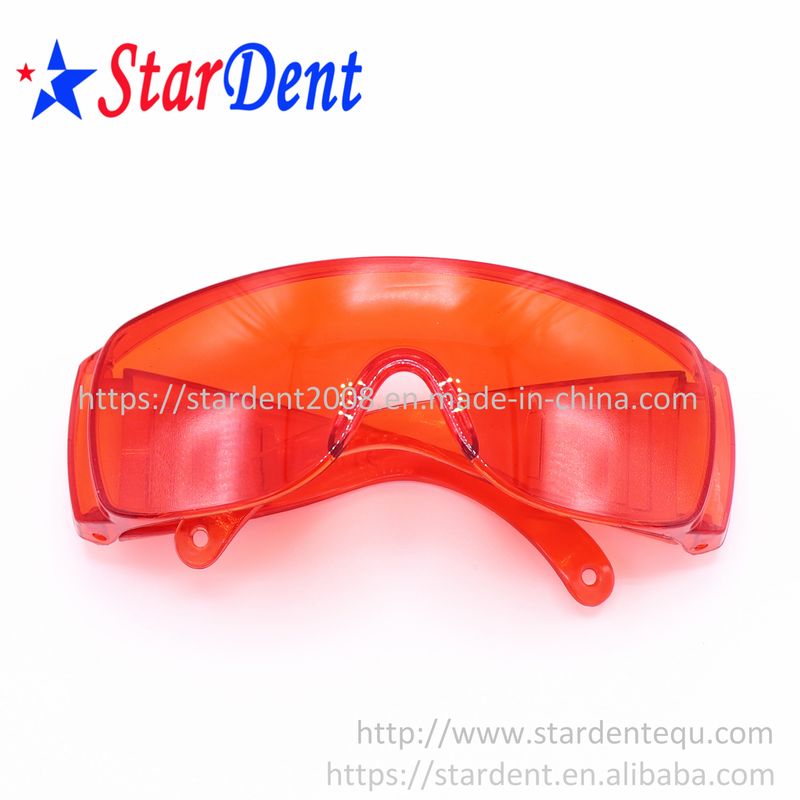 Safety Protecting Goggles Red Glasses